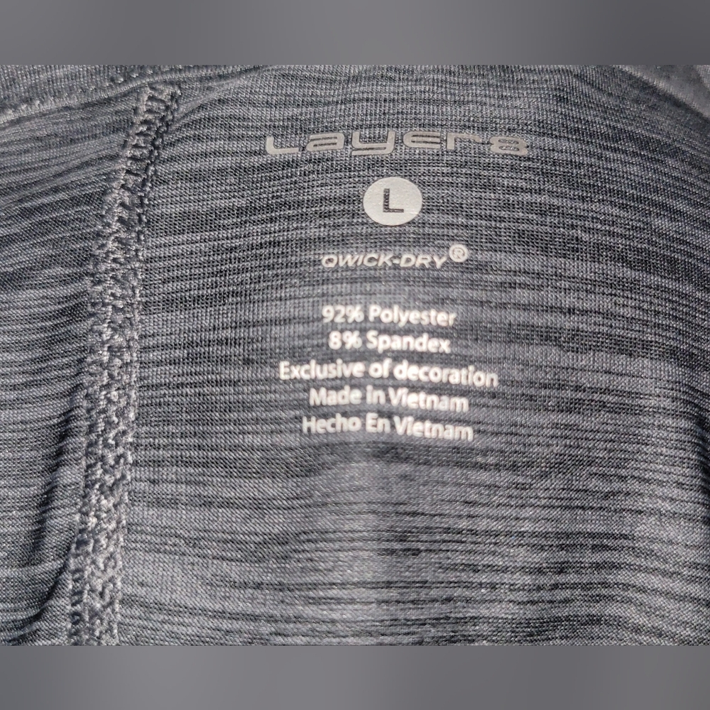 NWT Large LAYER 8 Quarter Zip Performance Lightwe… - image 3